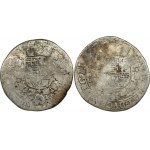 Spanish Netherlands BRABANT 1/4 Patagon (1613-1620) Lot of 2 Coins