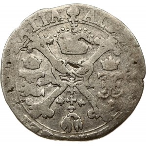 Spanish Netherlands BRABANT 1/4 Patagon (1614-1619) S-Hertogenbosch (R1)