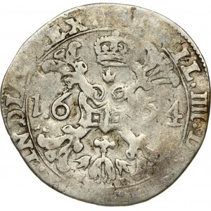 Spanish Netherlands BRABANT 1/4 Patagon 1654