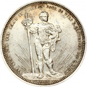 Switzerland 5 Francs 1879 Basel Shooting Festival