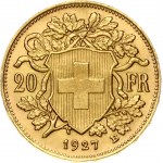 Switzerland 20 Francs 1927B