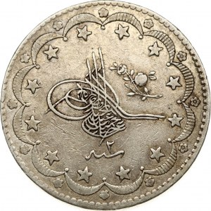 Turkey 20 Kurush 1293//2 (1876-1909)