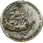 USA Token 1/2 Penny 1766 William Pitt