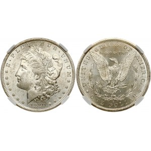 USA 1 Dollar 1880 S 'Morgan Dollar' PCGS MS 63