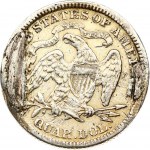 USA 1/4 Dollar 1884
