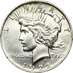 USA 1 Dollar 1922 'Peace Dollar' Philadelphia