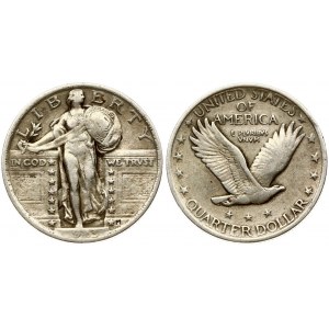 USA 1/4 Dollar 1923 Standing Liberty Quarter