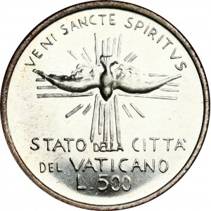 Vatican City 500 Lire Second 1978 Sede Vacante