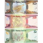Cayman Islands 5-25 Dollars 2010 Banknote