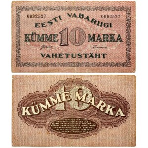 Estonia 10 Marka 1921 Banknote