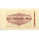 Germany East Prussia 2 Milliarden Mark 1918 Königsberg Banknote