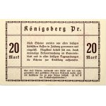 Germany East Prussia 20 Mark 1918 Königsberg Banknote