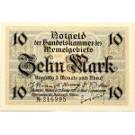 Lithuania Memel 10 Mark 1922 Banknote