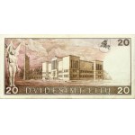 Lithuania 20 Litu 1991 Banknote