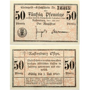 Poland Rastenburg (Kętrzyn) 50 Pfennig 1919 Banknote