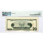 USA 20 Dollars 1996 Federal Reserve Note Boston PMG 30 Very Fine Broad Break Error