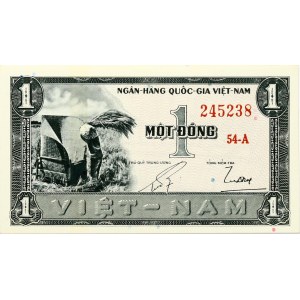 Vietnam South Vietnam 1 Dong ND (1955) Banknote
