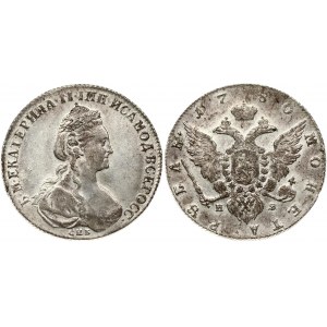 Russia 1 Rouble 1780 СПБ-ИЗ