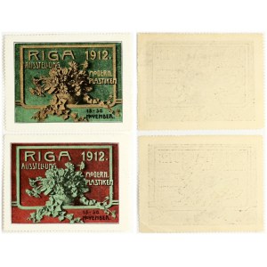 Latvia Hallmarks 1912 for Riga Exhibition