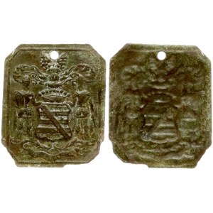 Lithuania Payment Token (18-19th Century) for one Working day in the Estate of Count Plater