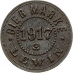 Lithuania Vilnius Beer Token (Bier Marke) 1917 Lewin