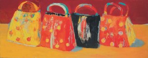 Jolanta Caban, Bags on Yelloow Tablecloth