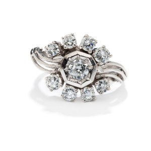Diamond ring early 21st century jewelry