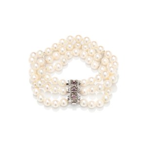 Pearl bracelet XX/XXI century, jewelry