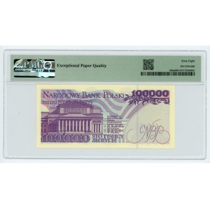 100,000 zloty 1993 - AE series - PMG 68 EPQ