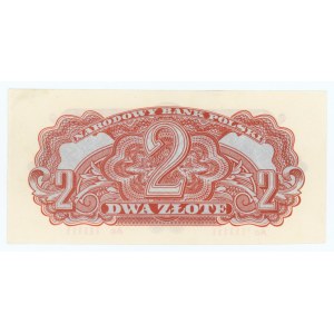 2 zloty (1974 commemorative issue) without overprints