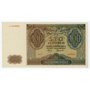 100 złotych 1941 - seria A