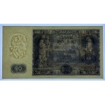 20 złotych 1936 - RZADKA pierwsza seria AA - PMG 58