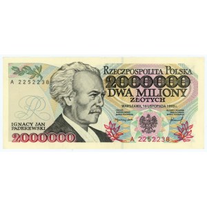 2,000,000 zloty 1993 - series A