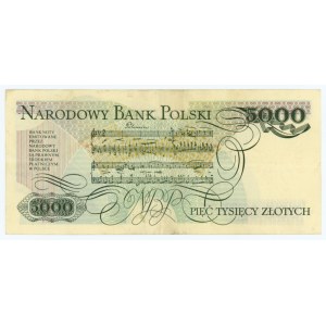 5000 zloty 1982 - G series