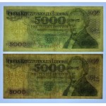 5000 PLN 1982 - Serien AC und AW