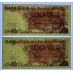 100 Zloty 1986/1988 - Serien NN und PH
