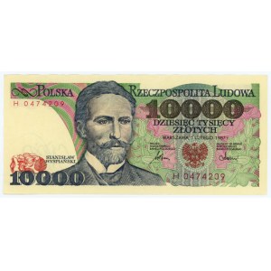 10.000 Zloty 1987 - Serie H