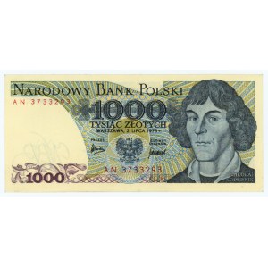 1000 Zloty 1975 - Serie AN
