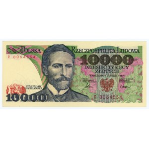 10,000 zloty 1987 - R series