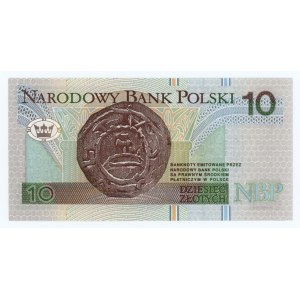 10 Zloty 1994 - Serie AA niedrige Nummer