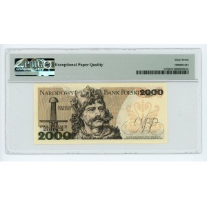 2000 złotych 1982 - seria CA - PMG 67 EPQ