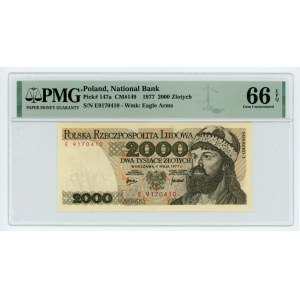 2000 Gold 1977 - Serie E - PMG 66 EPQ