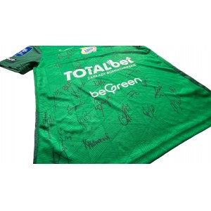 CHARITABLE - Warta Poznań 2022 match t-shirt autographed by all players and the coach.