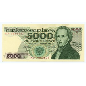 5000 złotych 1982 - seria AP