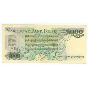 5000 zloty 1982 - AB series