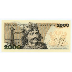 2000 złotych 1982 - seria CC