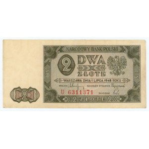 2 Zloty 1948 - Serie U