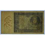 5 Gold 1930 - Serie BO. - Grobes Papier