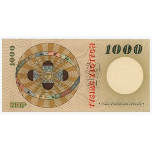 1000 Zloty 1965 - Serie A