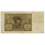 10 złotych 1940 - seria E, F, G RZADKIE SERIE